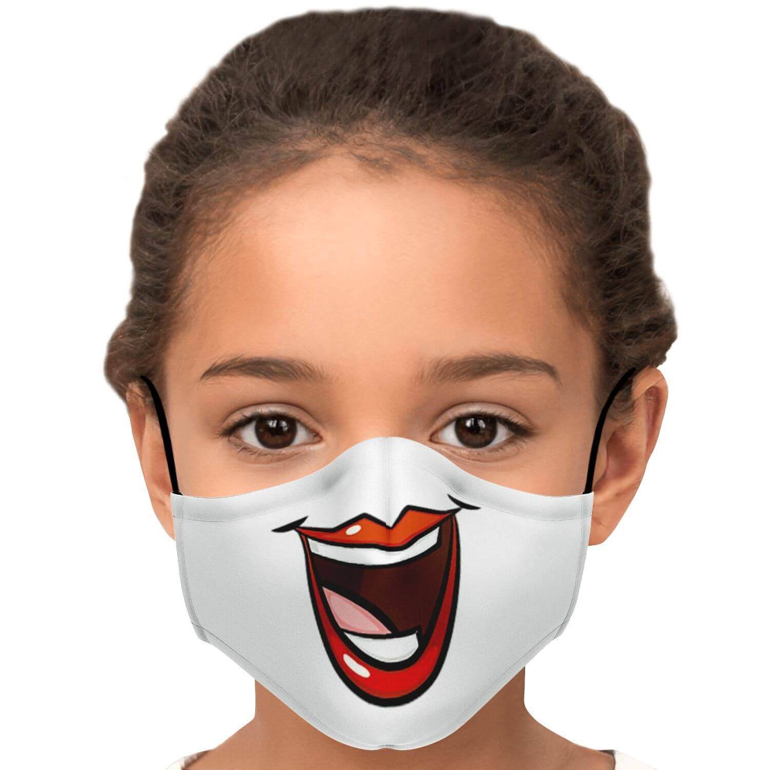 Huge Smile Fase Mask-Fashion Face Mask - AOP