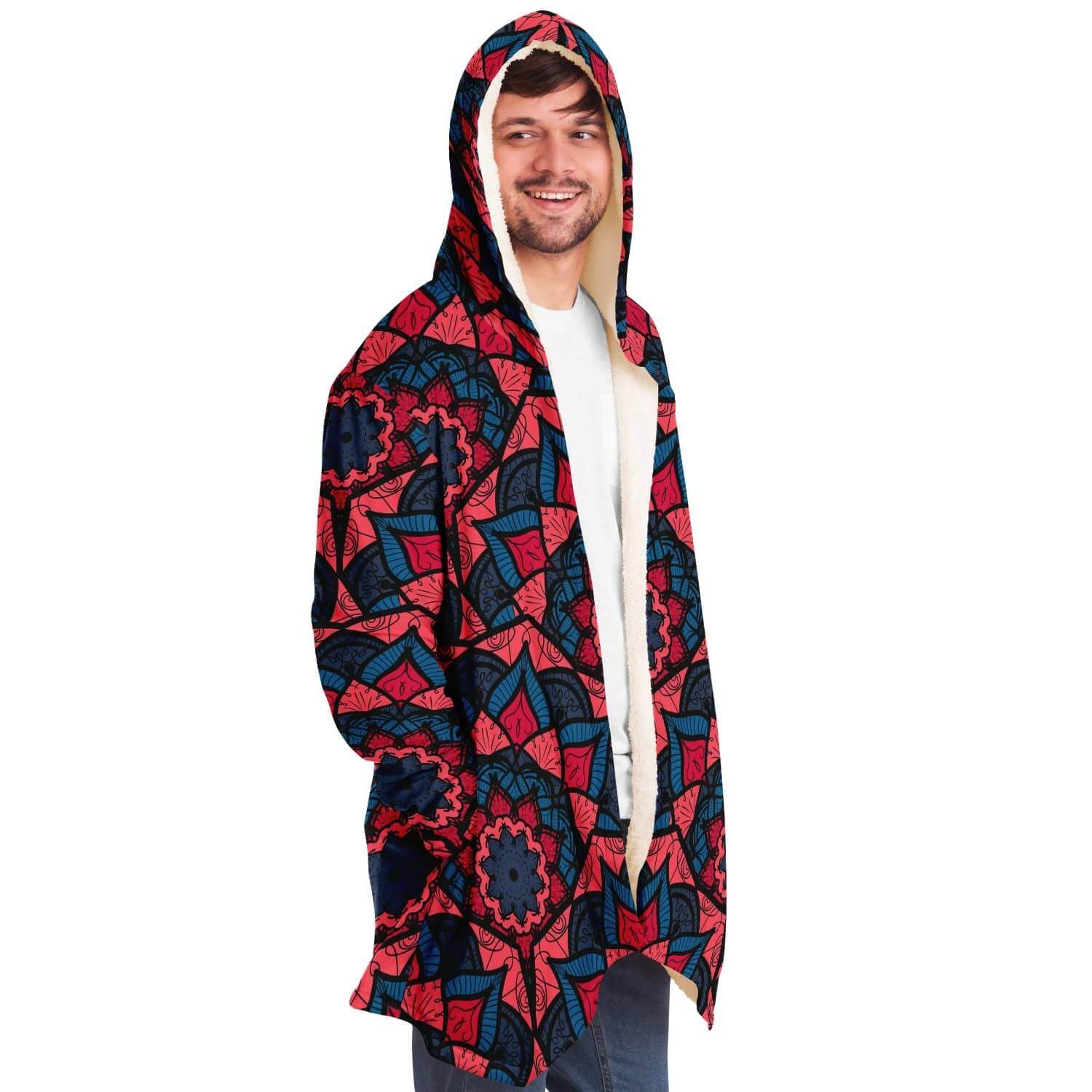 Red Blue East Serenity Cloak