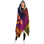 Mushroom Glow Hooded Blanket-Hooded Blanket - AOP