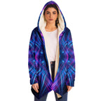 Kaleidoscope Micromink Cloak-Microfleece Cloak - AOP