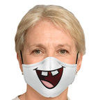 Missing Teeth Smile Face Mask