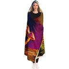 Mushroom Glow Hooded Blanket-Hooded Blanket - AOP