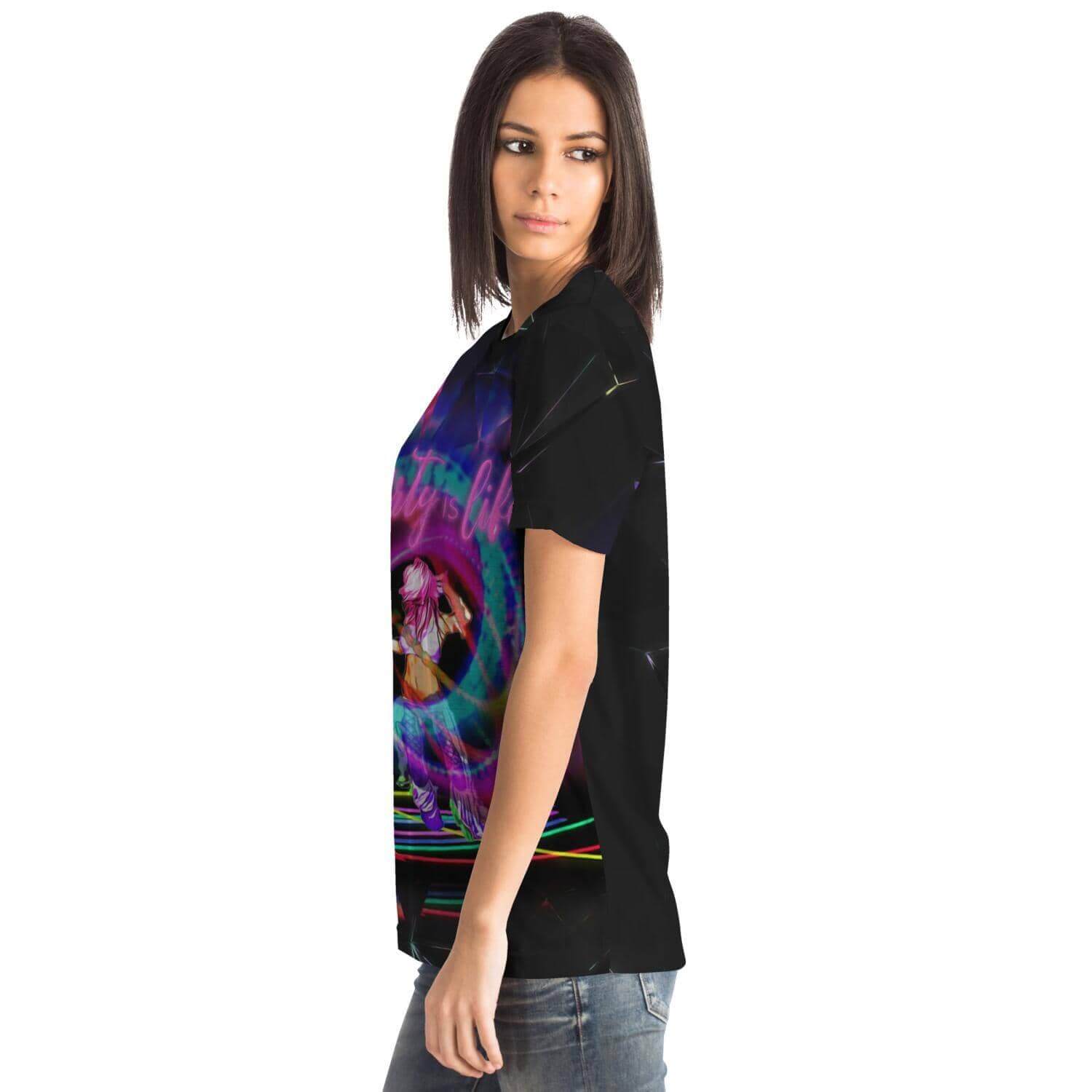 Glowstick Girl Shirt-Shirt