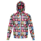 Siamese Musicat Zip Hoodie-Hoodies