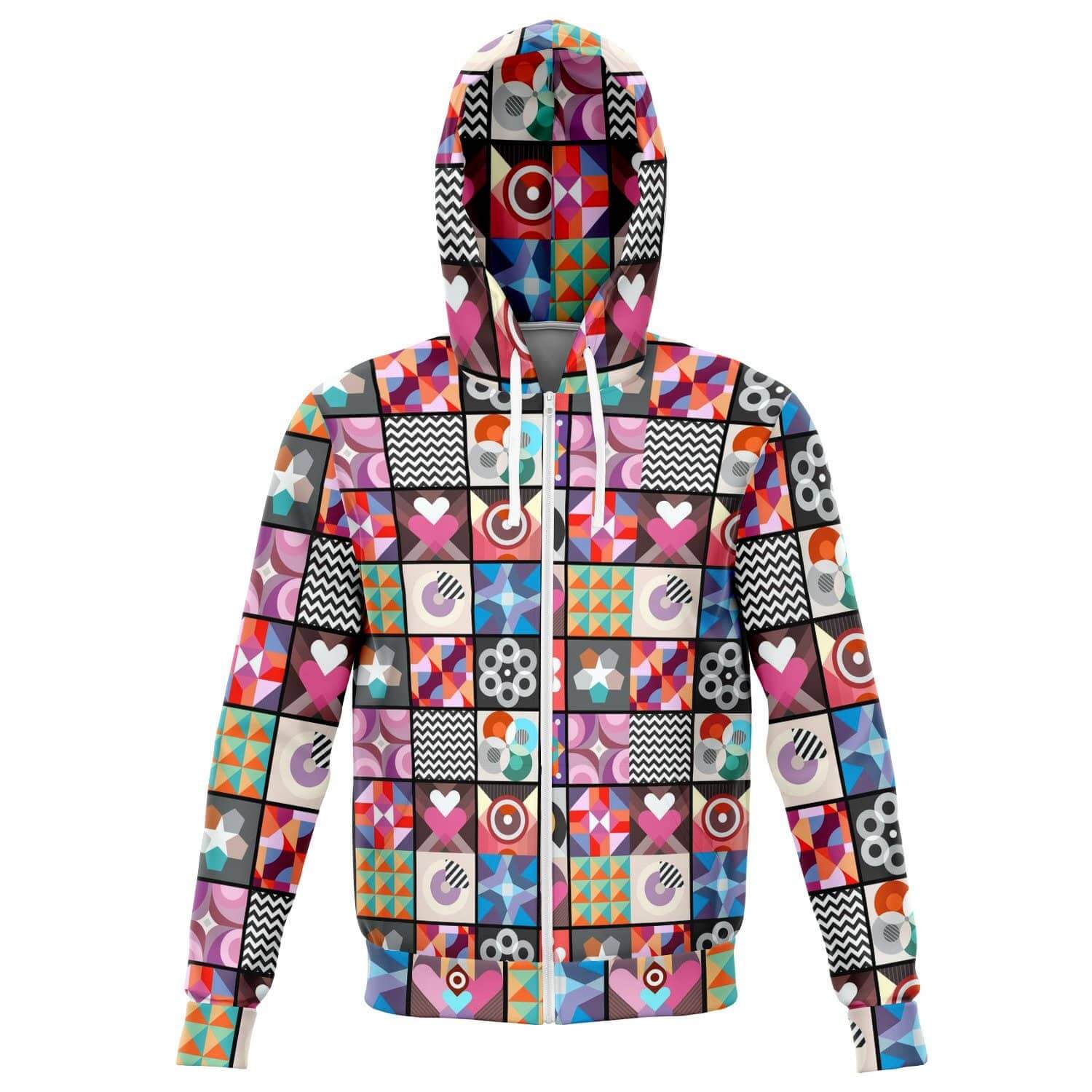 Siamese Musicat Zip Hoodie-Hoodies