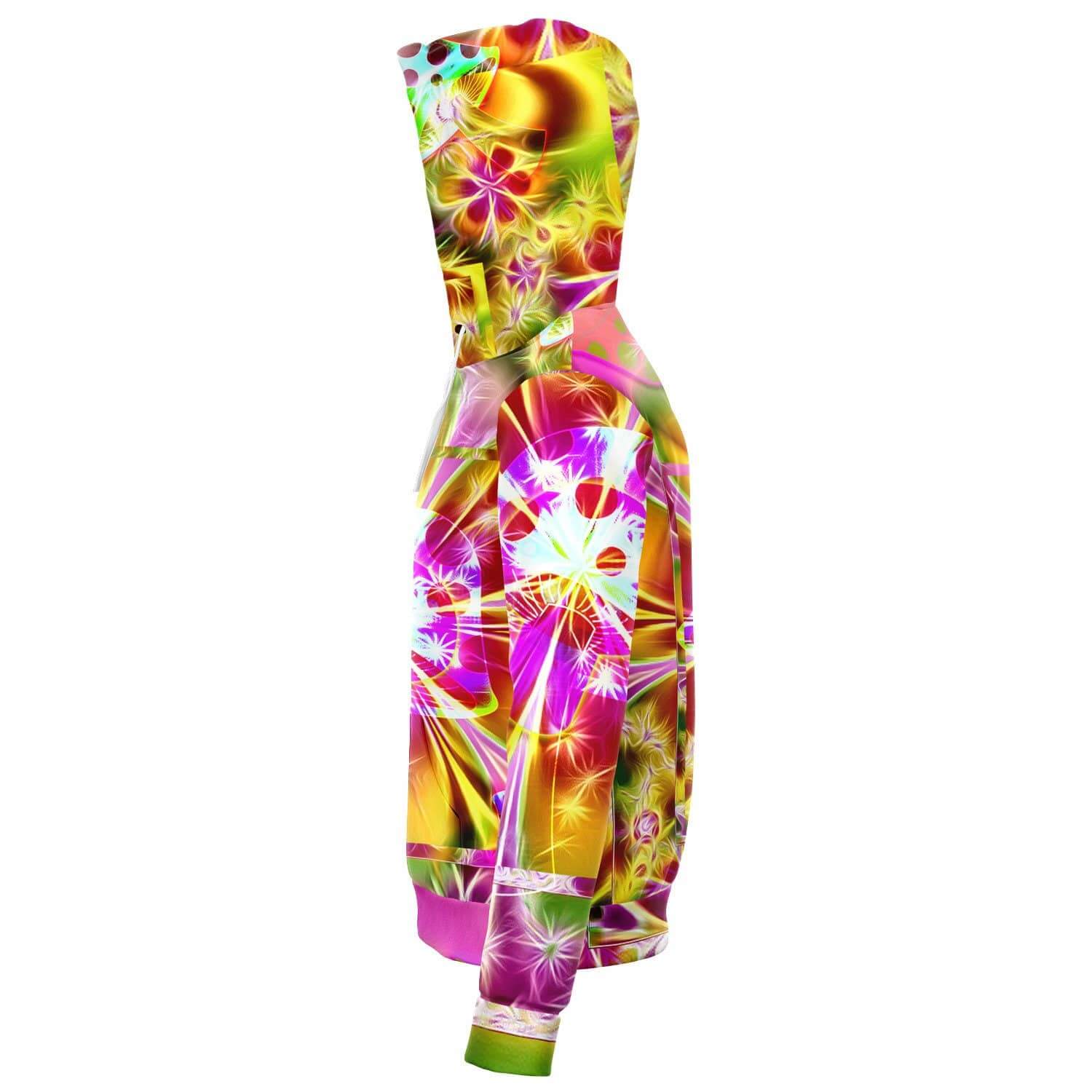 Mushroom Power Zip Hoodie