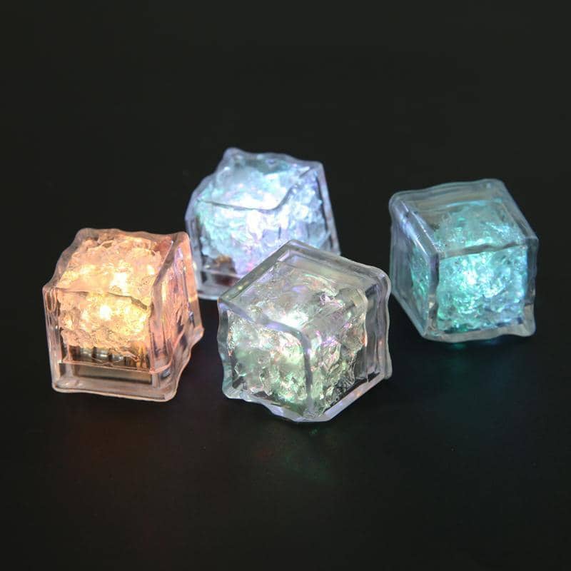 LED Neon Ice Cubes 12 PCS-Barware