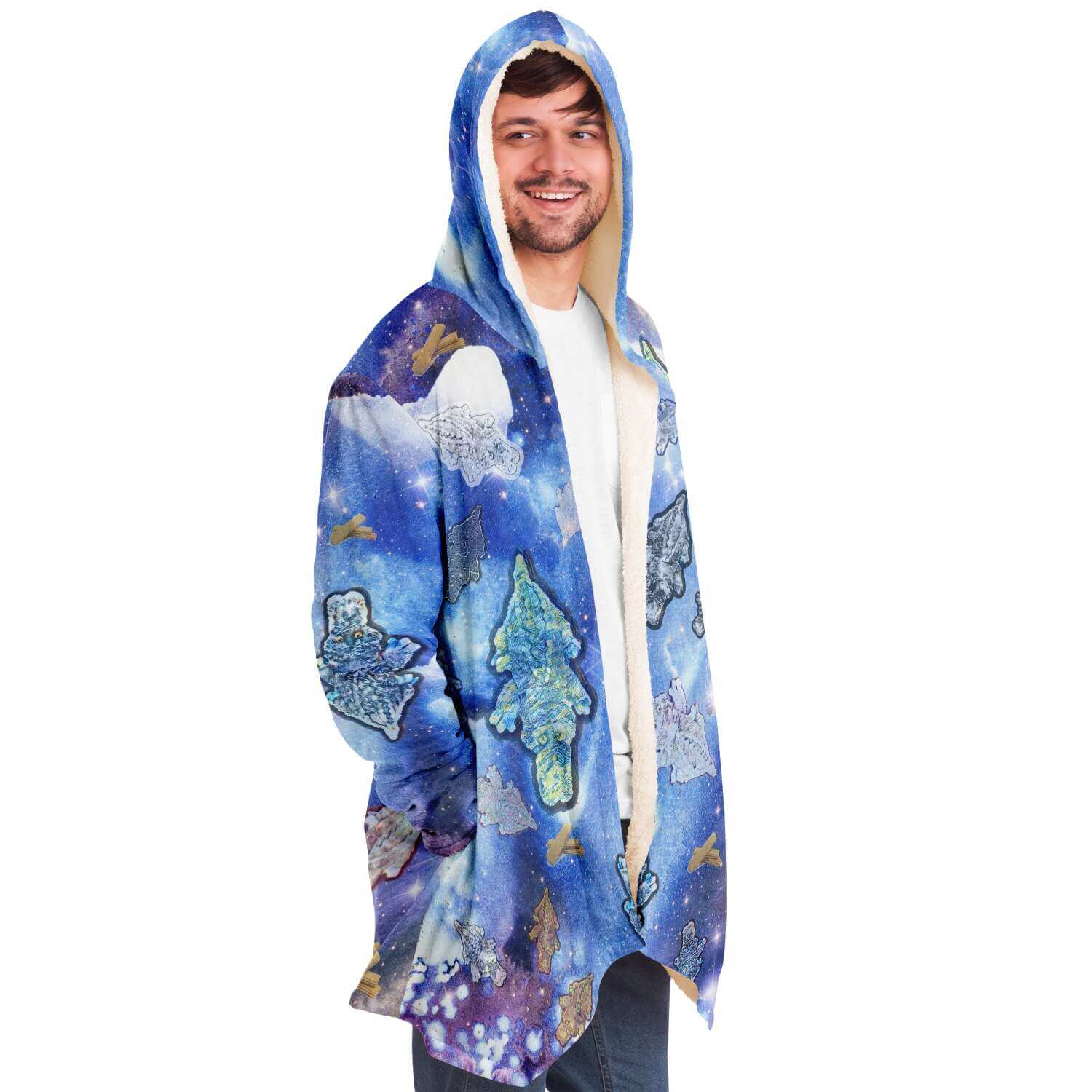 Furrigator Cloak-Microfleece Cloak - AOP