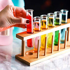 6 Pcs Test Tube Shot Glasses-Shot Glasses