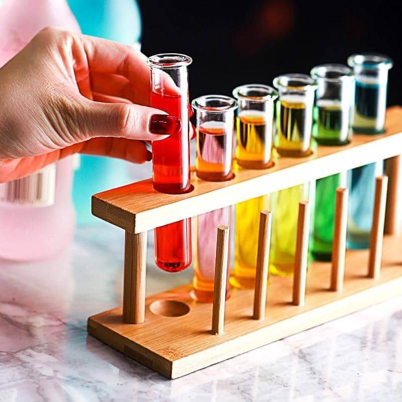 6 Pcs Test Tube Shot Glasses-Shot Glasses