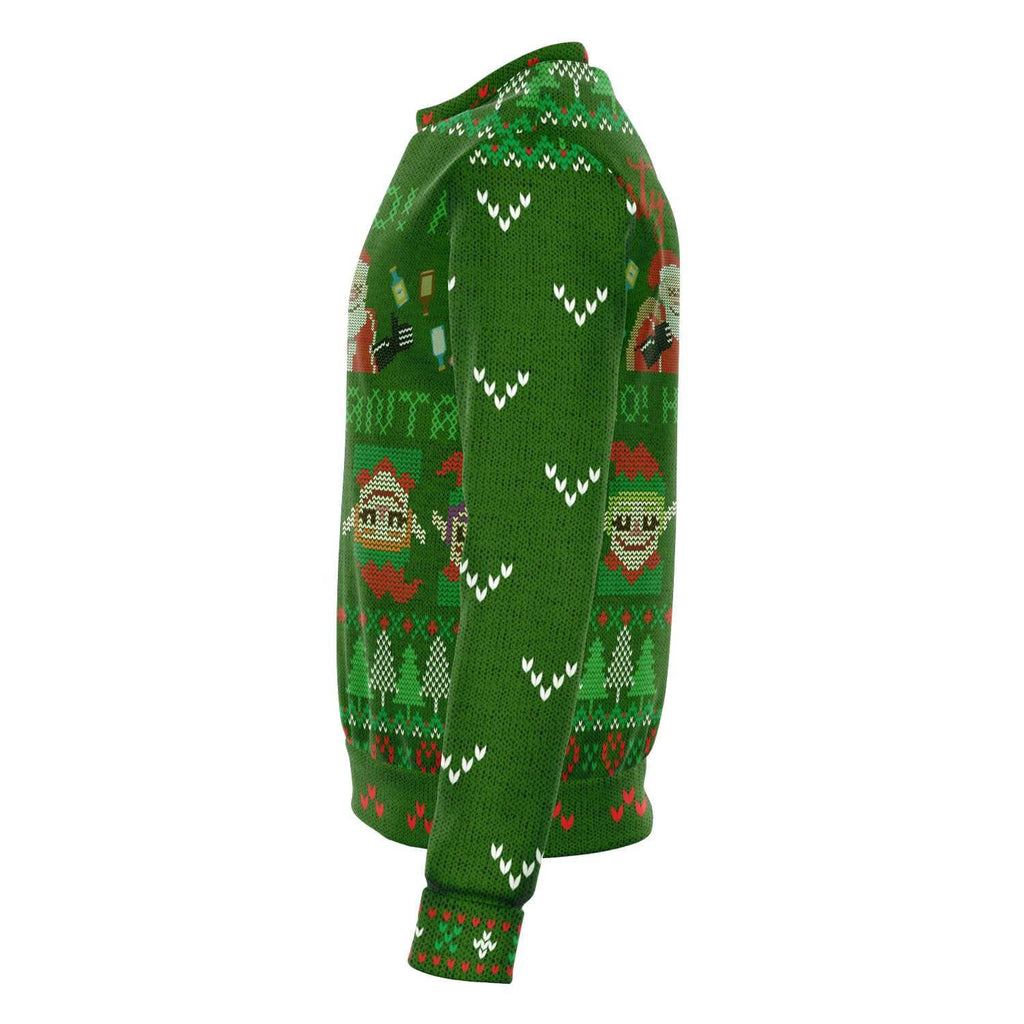 Ho Elves Ugly Christmas Sweater