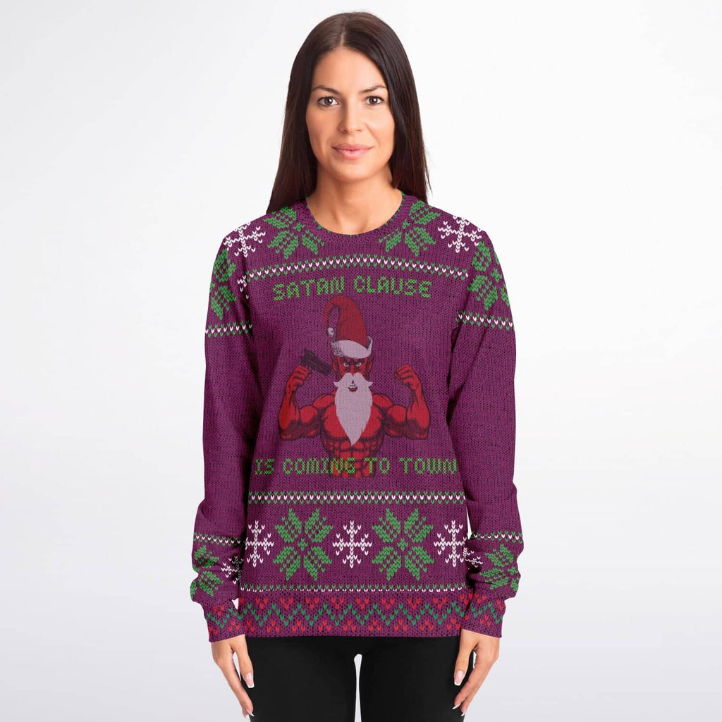 Satan Clause Ugly Christmas Sweater