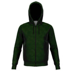 Black Buddha Strain Zip Hoodie