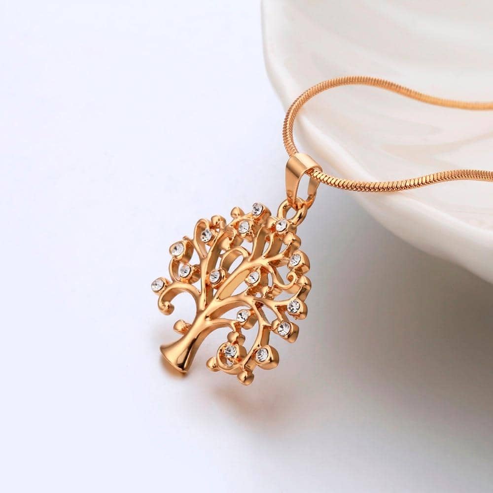 Tree Of Life /w Crystal Fruits-Jewelry