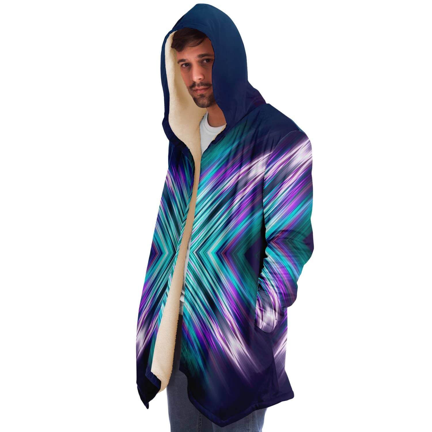 X Light Cloak-Microfleece Cloak - AOP
