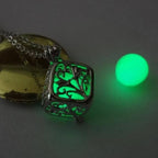Tree Of Life Luminous Cube Necklace-Jewelry