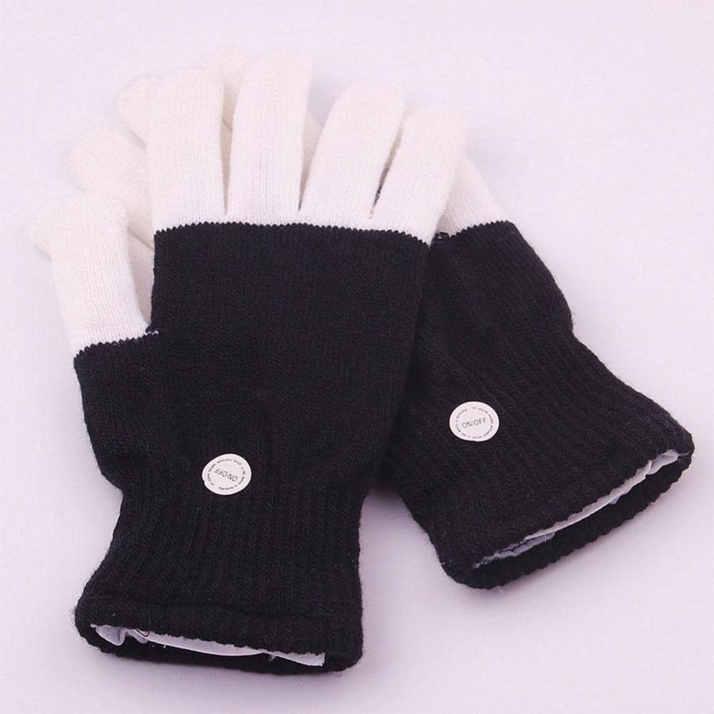Pair of LED Light Gloves-Lights & LEDs