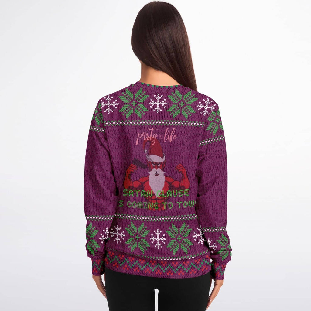 Satan Clause Ugly Christmas Sweater