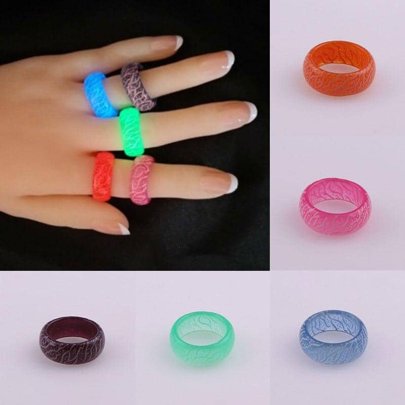 Luminous Glow in the Dark Ring-Jewelry