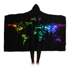 Party World Hooded Blanket-Hooded Blanket - AOP