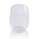 4pcs/set Shatterproof Stemless Plastic Wine Glasses Unbreakable PCTG Red Wine Glasses-Drinkware