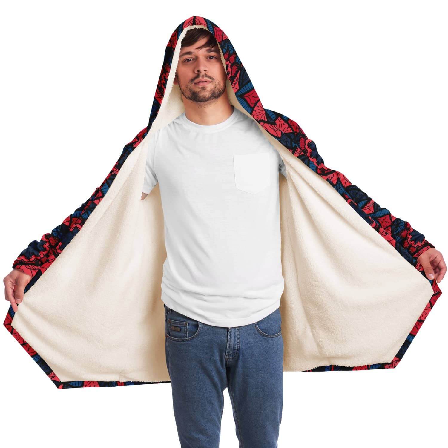 Red Blue East Serenity Cloak