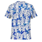 Blue Axoltl Party T Shirt-