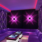Wall Mounted LED Patterned Lamp-