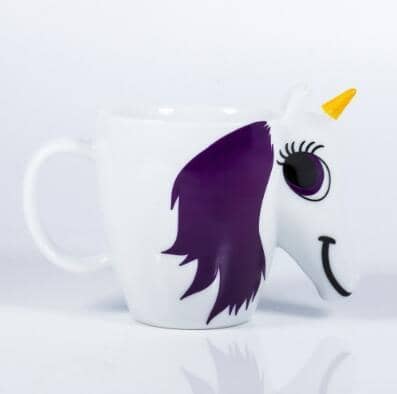 Ceramic Color Changing Unicorn Mug-Homeware