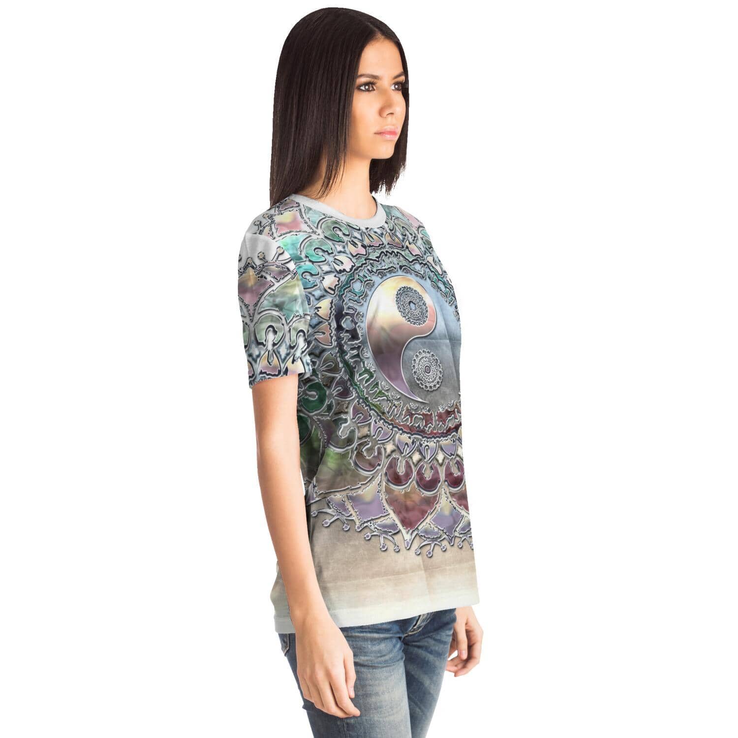 Metallic Yin Yang Shirt-Shirt
