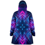 Kaleidoscope Micromink Cloak-Microfleece Cloak - AOP