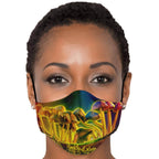 Mushroom Glow Printed Face Mask