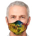 Mushroom Glow Printed Face Mask