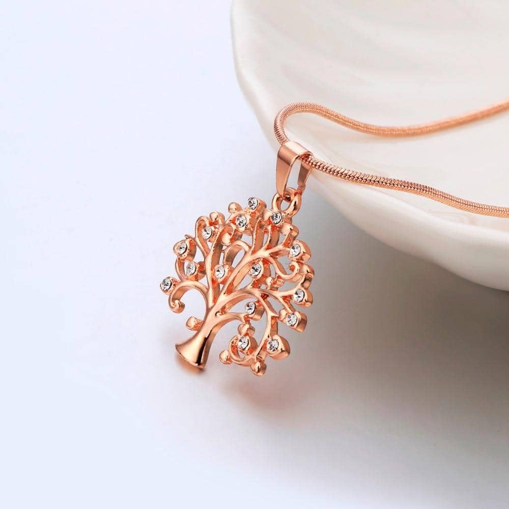 Tree Of Life /w Crystal Fruits-Jewelry