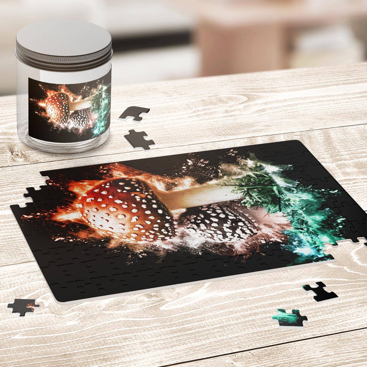 Amanita Muscaria Puzzle-Jigsaw Puzzle - AOP
