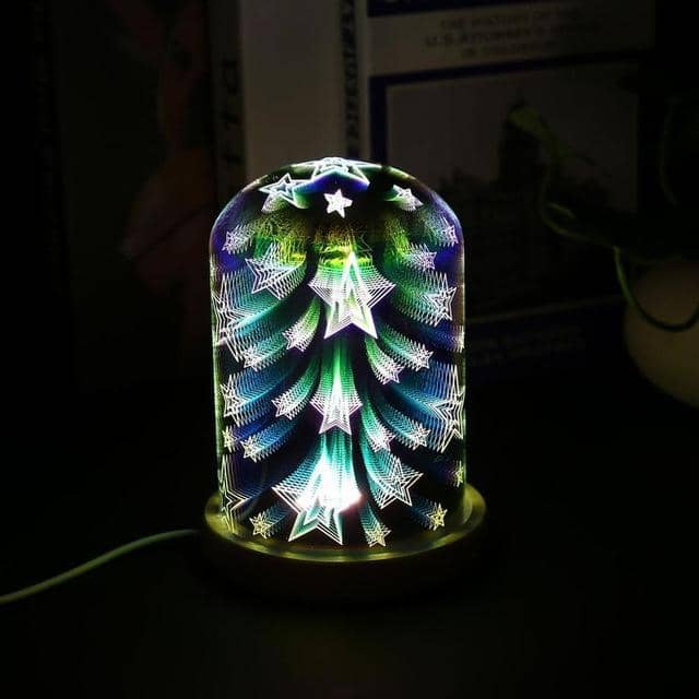 3D Glass Covered LED Lamp-Lights & LEDs