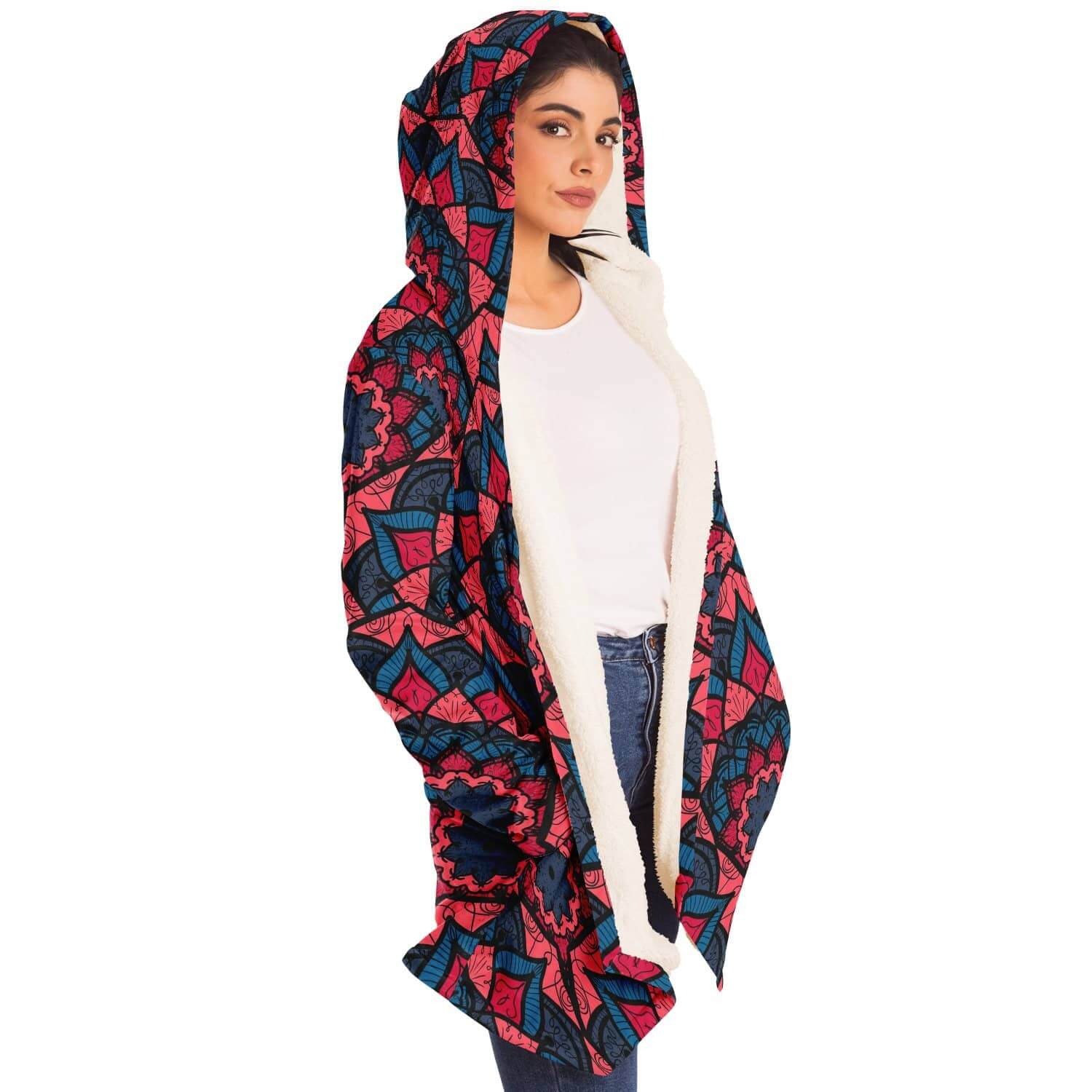 Red Blue East Serenity Cloak