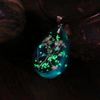 Handmade Natural Gypsophila Luminous Necklace-Jewelry