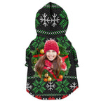Custom Ugly Christmas Sweaters for Dogs-Fashion Dog Zip-Up Hoodie - AOP