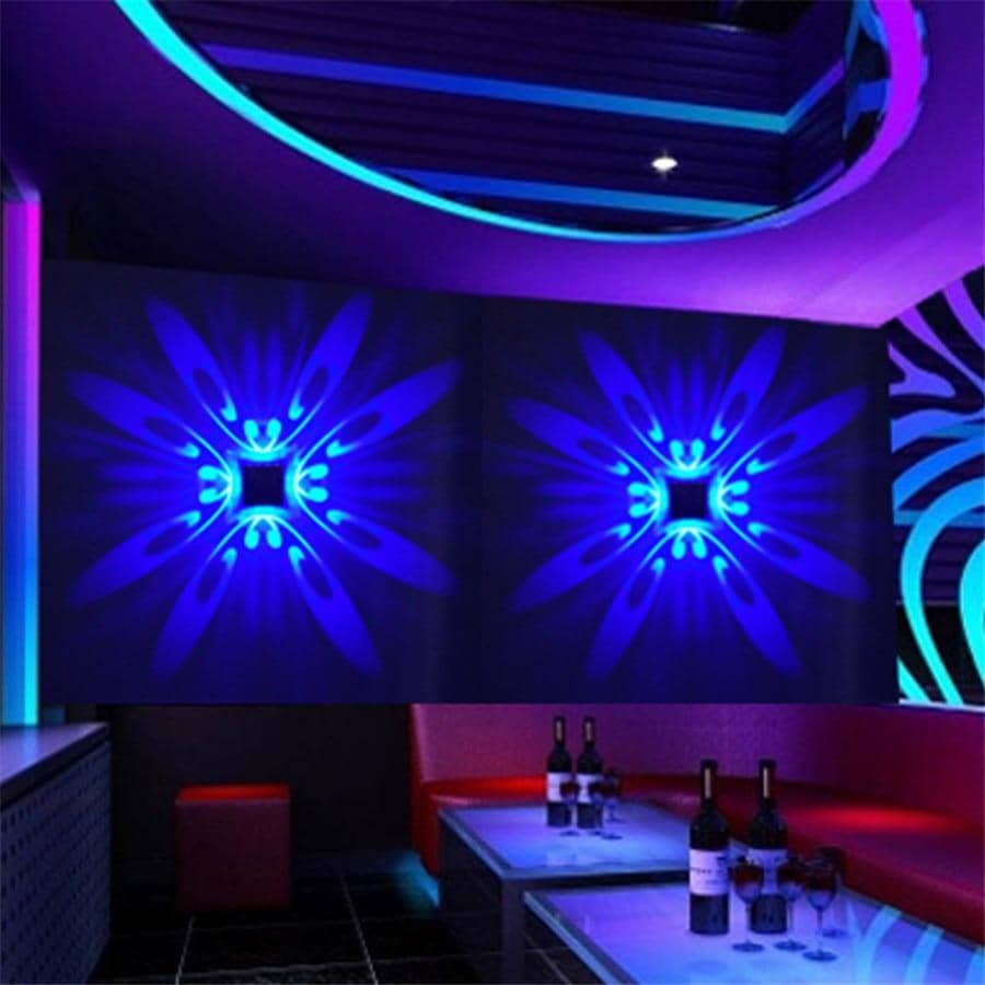 Wall Mounted LED Patterned Lamp-