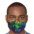 Abstract Colors Printed Face Mask-Fashion Face Mask - AOP
