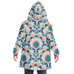 Orange Blue East Serenity Cloak-Microfleece Cloak - AOP