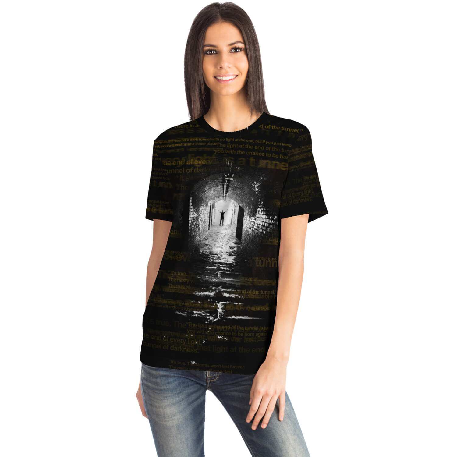 Light at The End of the Tunnel Unisex Shirt-Shirt
