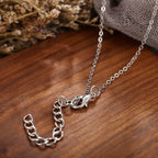 Lotus Pendant Necklace-Jewelry