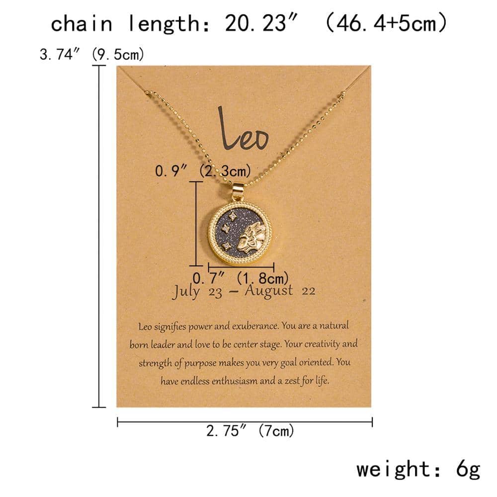 Zodiac Constellation Nacklace