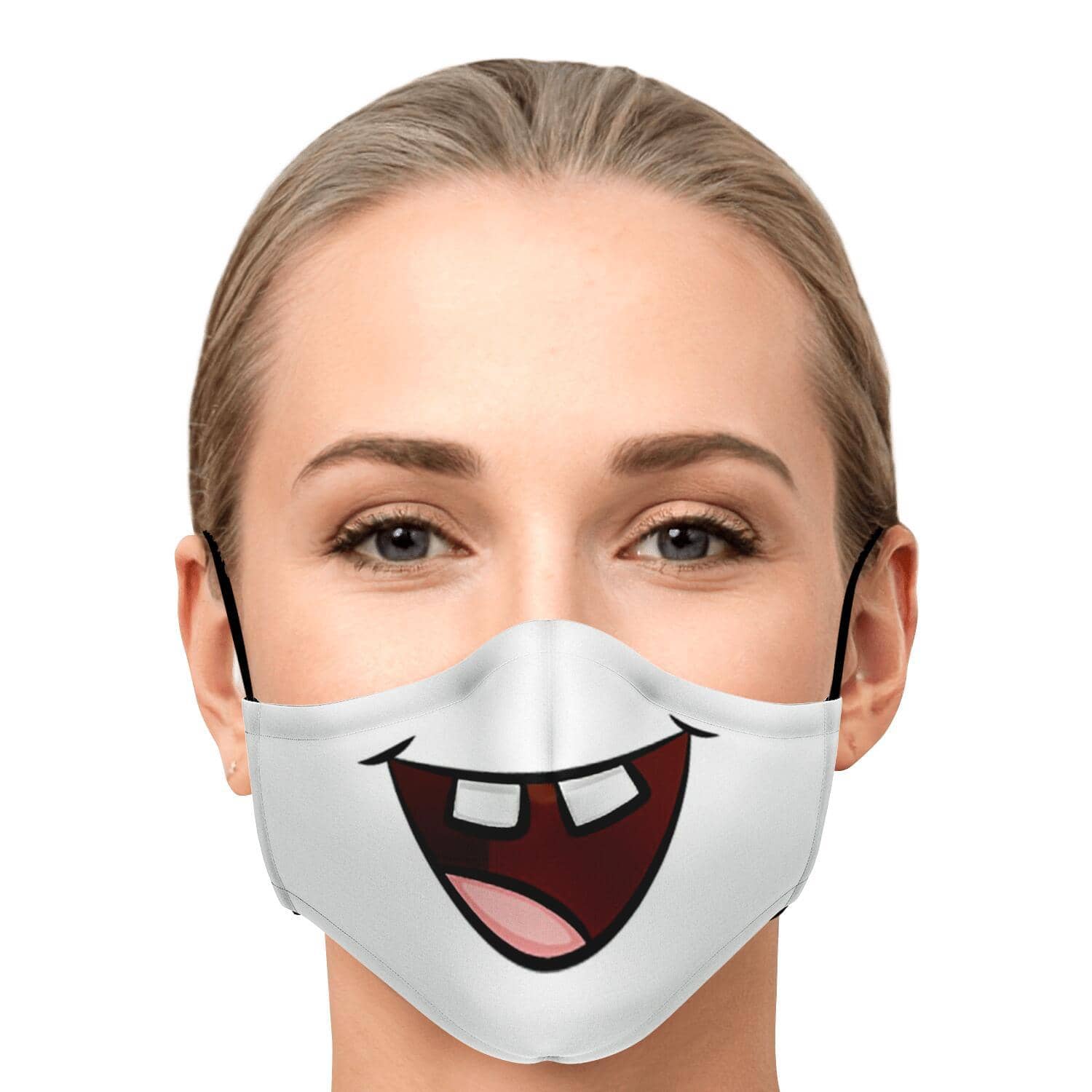 Missing Teeth Smile Face Mask