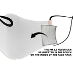 Dog Tongue Face Mask-Fashion Face Mask - AOP