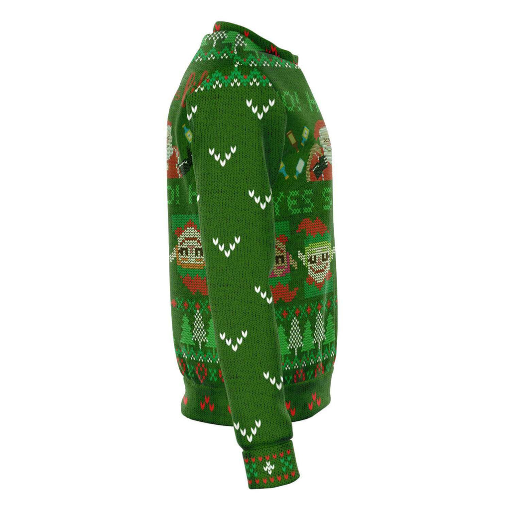 Ho Elves Ugly Christmas Sweater