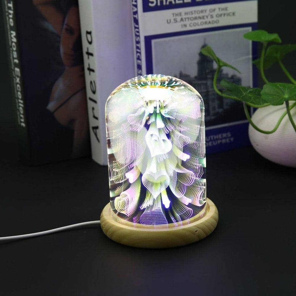 3D Glass Covered LED Lamp-Lights & LEDs