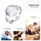 Tree of Life Classic 925 Sterling Silver Rings-Jewelry